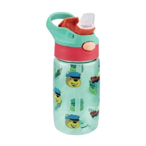 Garrafa Infantil De Plástico Com Tampa 450Ml Top Útil