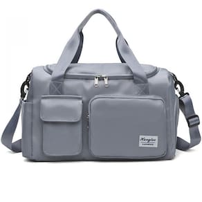 Bolsa Mala com Porta Tênis Lorben Impermeável Unissex Alça Regulável Academia Viagem GT6249