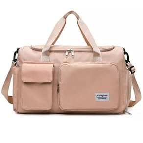 Bolsa Mala com Porta Tênis Lorben Impermeável Unissex Alça Regulável Academia Viagem GT6249