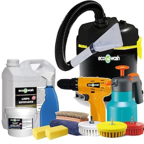 Kit De Produtos Para Lavagem A Seco De Estofados, Lava Sofá