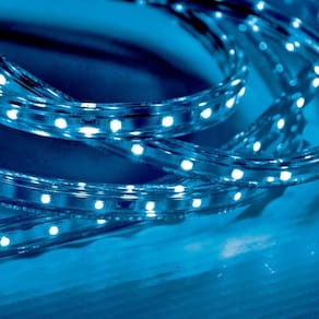 Fita Led Taschibra 5w/m Ip67 220v Alta Proteção Cores Metro Azul