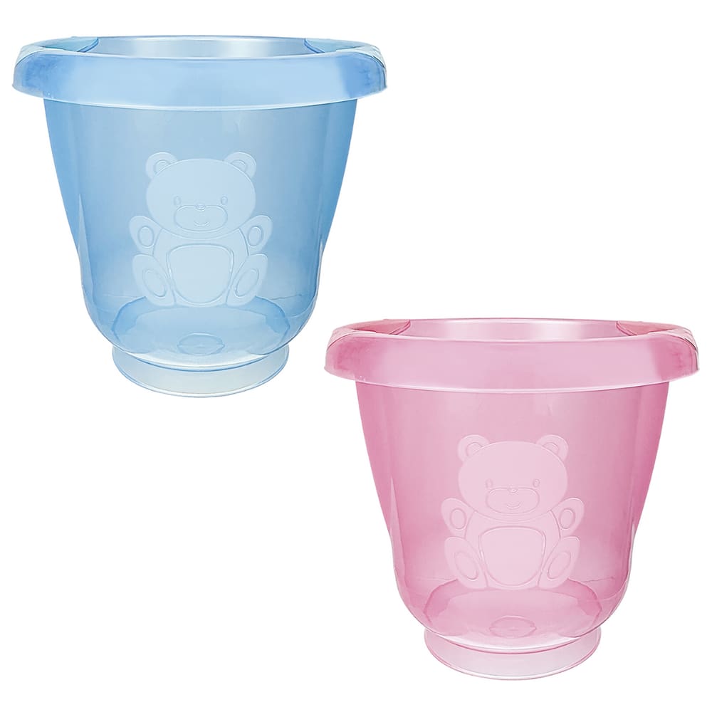 Ofurô Para Bebê Fofura Translúcido 17,5L Banho Infantil - Adoleta Bebê