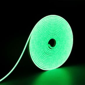 Fita De Led Neon Taschibra 8w/m Ip65 12v Cores Metro Verde