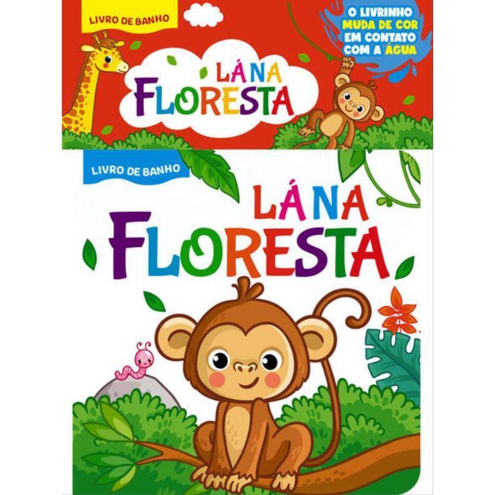 Lá Na Floresta Livro De Banho
