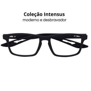 Armação Óculos Preto Grau Leitura Coleção Intensus Zor
