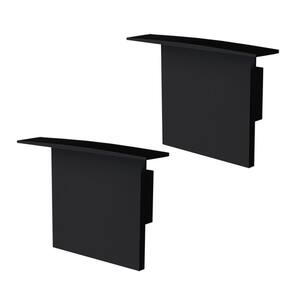 Kit Acessórios Taschibra Para Perfil Embutir 2,8x3,5cm Apex 35 Preto