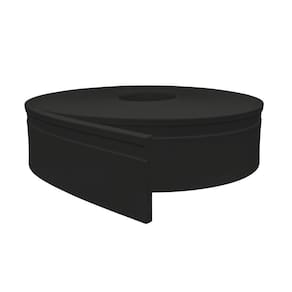 Rodapé Eva Autocolante 10cm Altura Rp16 Preto Metro
