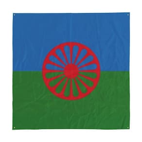 Toalha Tarot Cartas Bandeira Cigana Em Tecido 100 X 75 Cm