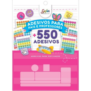 Bloco de Adesivos Pais e Professores Grafon`s incentivo kids
