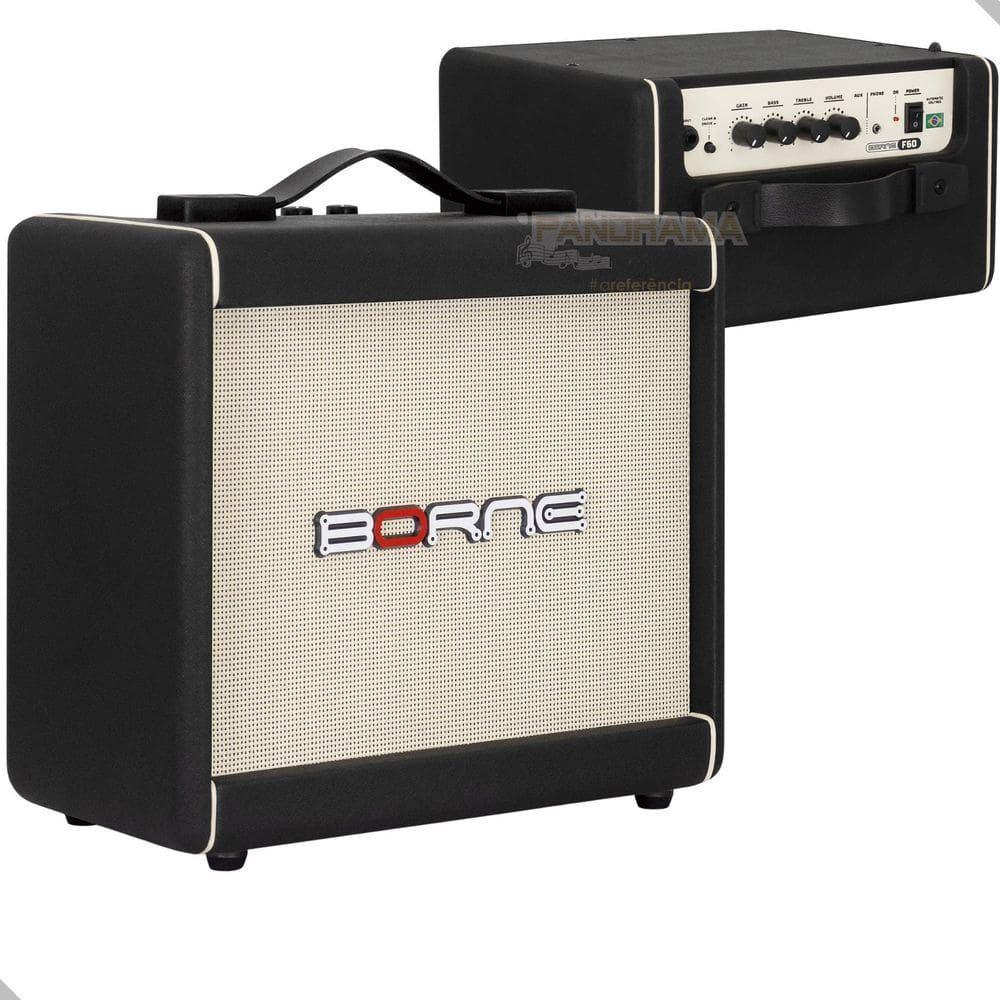 Amplificador Guitarra Borne F60 15W Laranja