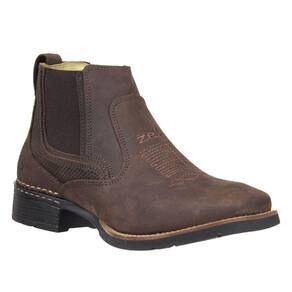 Botina Masculina Bico Quadrado Graxo Zebu 33569