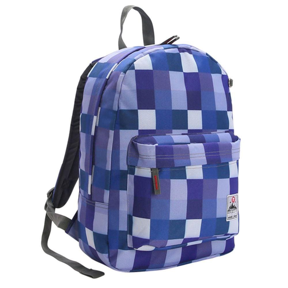Mochila de Costas Casual Escola Trabalho Republic Vix Azul