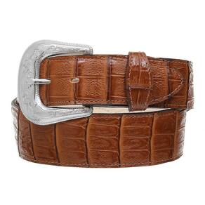 Cinto Country Cow Way em Couro Croco Marrom 31373
