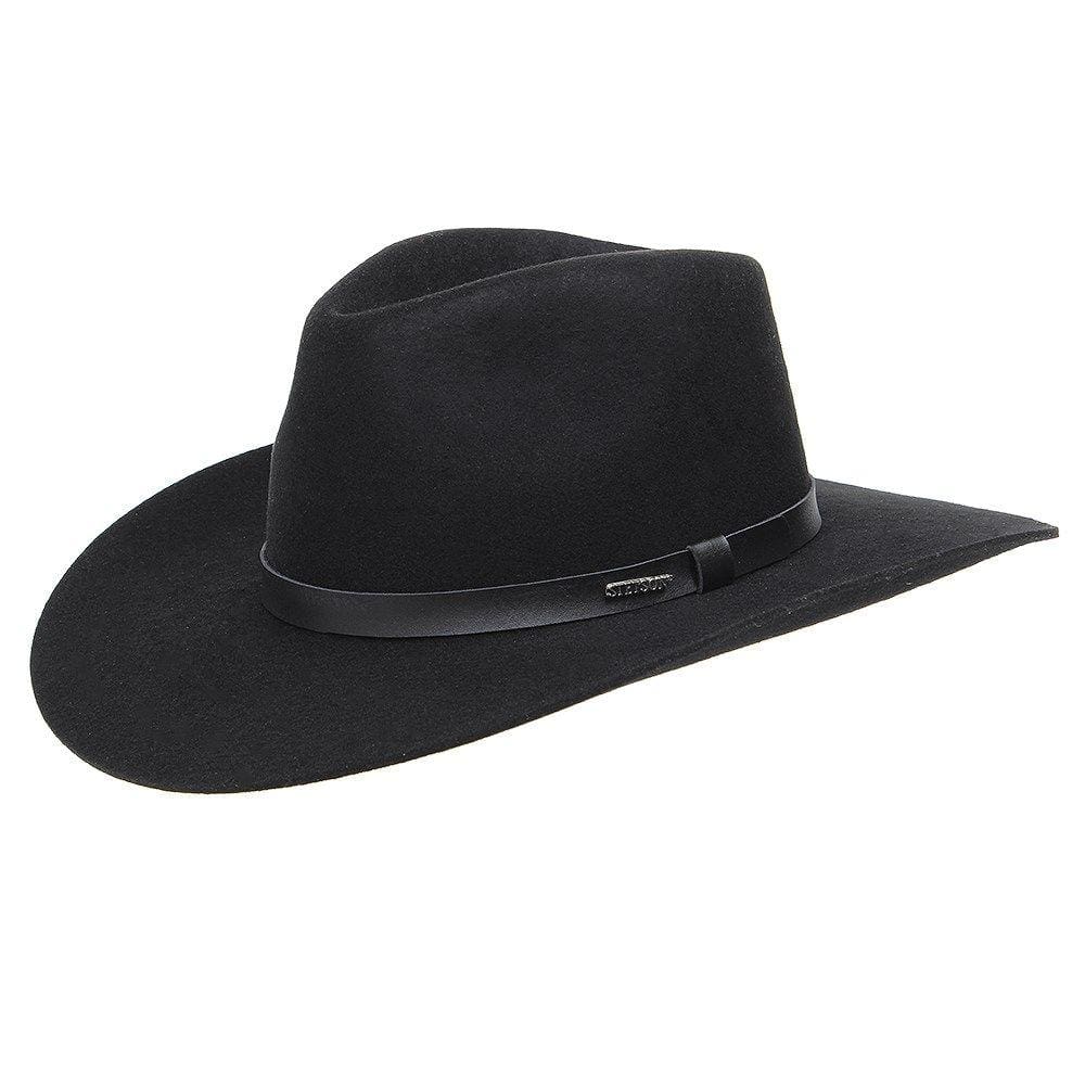 Chapéu Social de Feltro Preto Stetson 29852