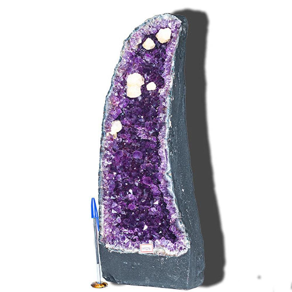 Capela Ametista Pedra Natural Grande 45 cm Classe A