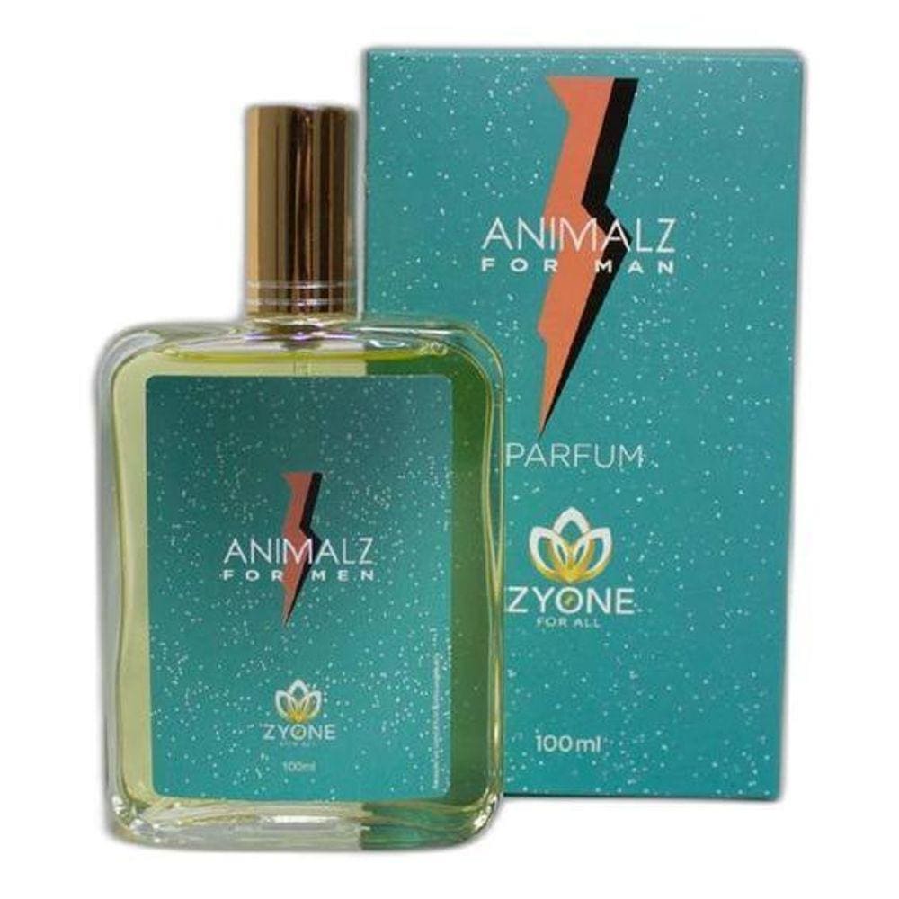 Perfume Masculino Zyone Animal Z Edp 100Ml Alta Fixação