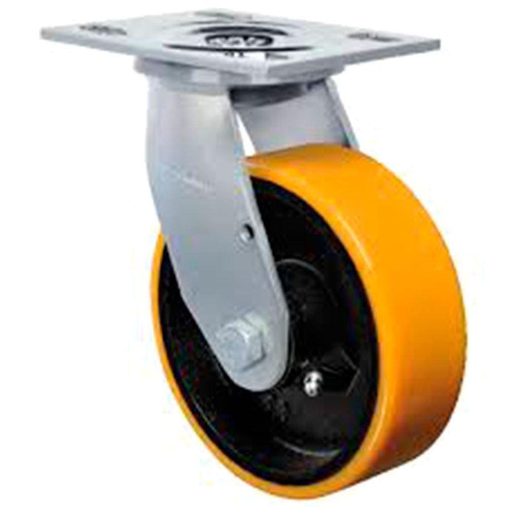 Rodízio Giratório PU 150mm para até 700Kg