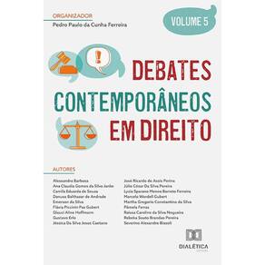 Debates contemporâneos em Direito - Volume 5
