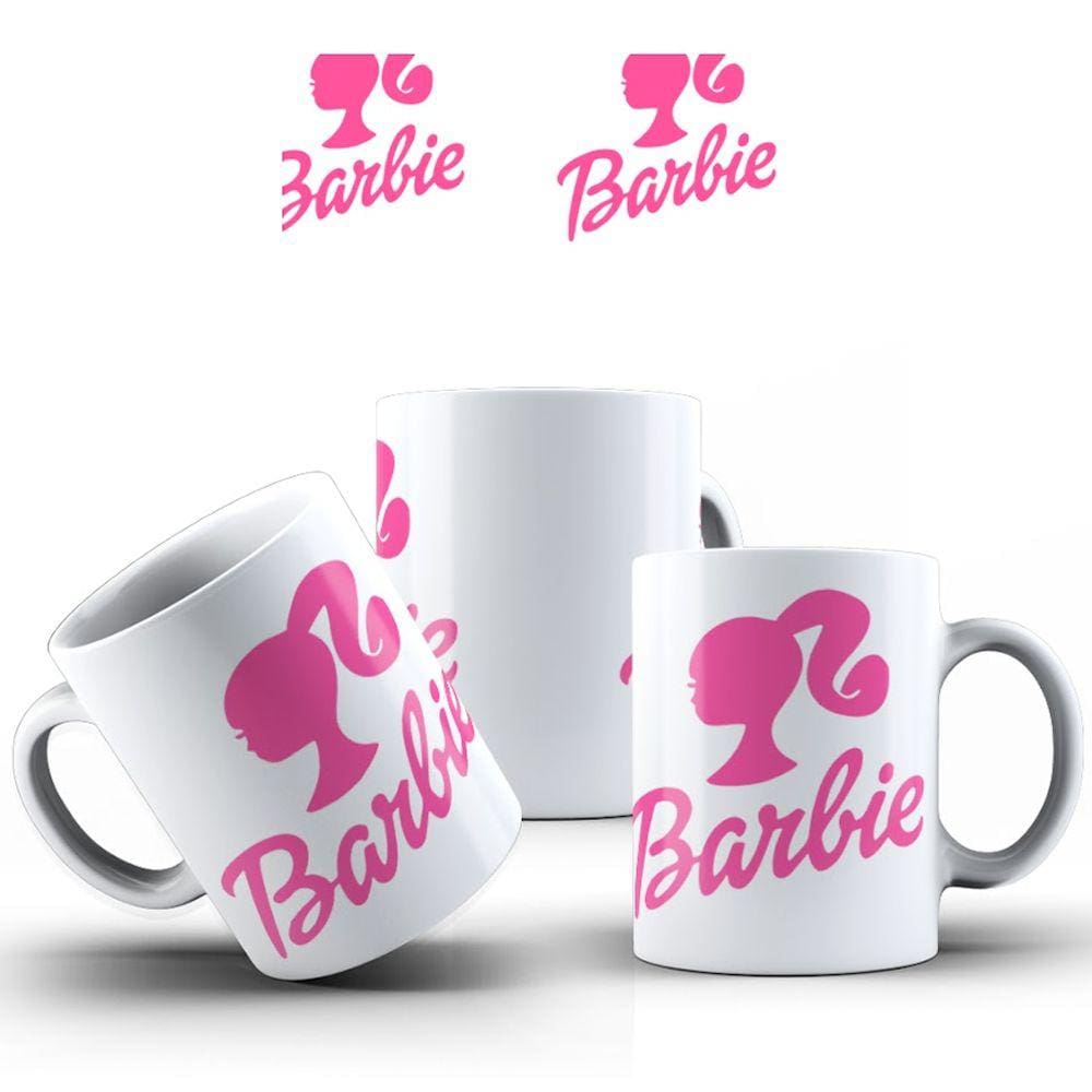 Caneca Cerâmica Barbie