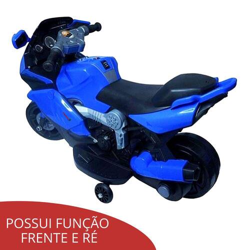 Mini Moto Elétrica Infantil Vermelha BW044VM