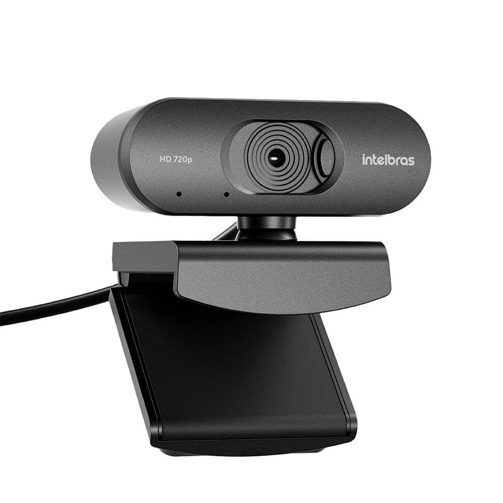 Webcam Intelbras Cam HD 720p USB 2.0 Microfone Frontal 1.0 megapixel