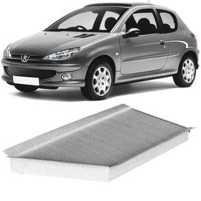 Filtro Cabine Ar Condicionado Peugeot 206 99 a 2009 Tecfil