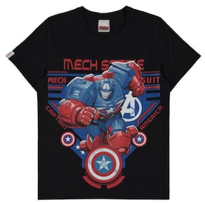 Camiseta Infantil Manga Curta Vingadores Malwee Ref. 100456