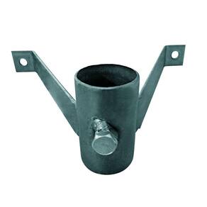 Suporte Antena 203-A Parede Mini Cavalete 3/ 4 Prata Cromo (7898626590585)