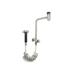 Torneira Cozinha Pré-lavagem Parede Inox 304 Escovado Stone