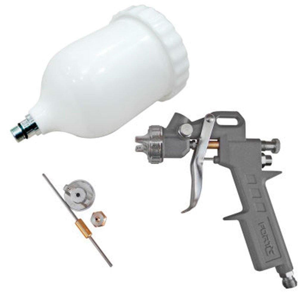 Pistola de Pintura 600ml com 2 Jogos de Reparo e Bico 1.4mm