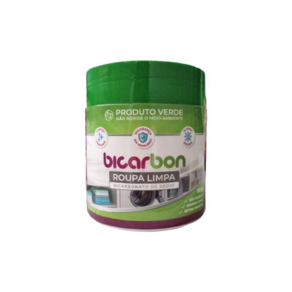 Kit 2X: Bicarbonato De Sódio Roupa Limpa Bicarbon 500G