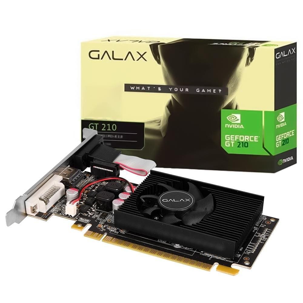 Placa de Vídeo Colorful, GeForce, GT 710, 1GB GDDR3, 64Bit, GT710