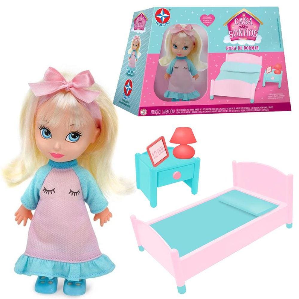 Boneca Hora de Dormir Coleção Casa dos Sonhos Estrela