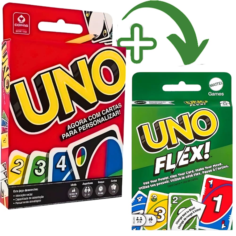 Jogo Uno Flex Mattel Games