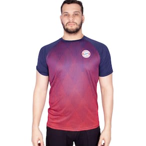 Camisa Bayern Basic Azul e Vermelho