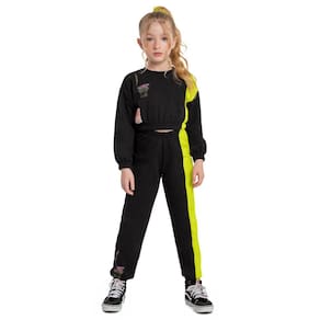 Conjunto Blusão e Calça em Moletom Juvenil Menina Gloss 31520