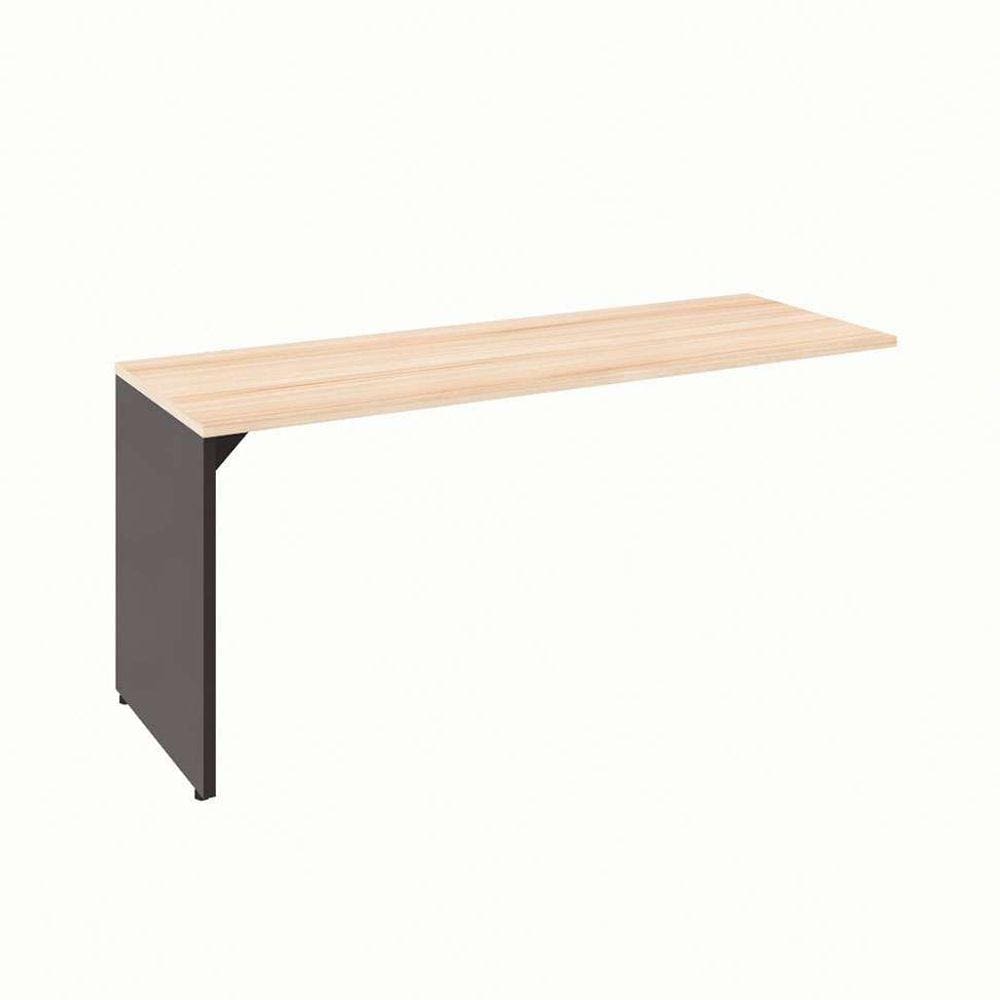 mesa dinâmica shelf calvi e preta 170 cm