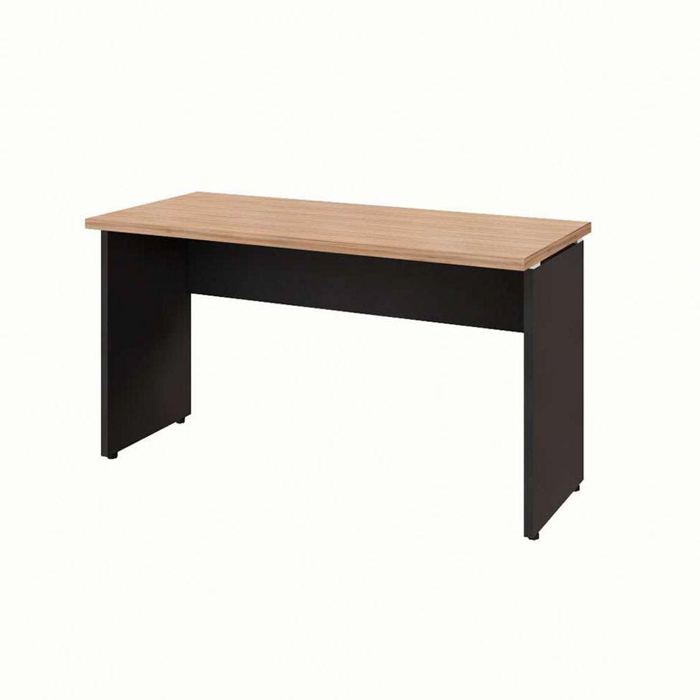 escrivaninha yaris ameixa e preta 135 cm