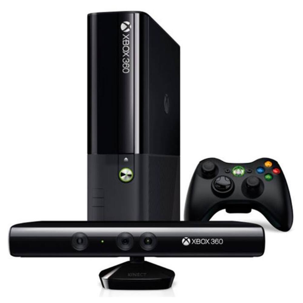 Microsoft Xbox 360 Slim 4GB cor matte black