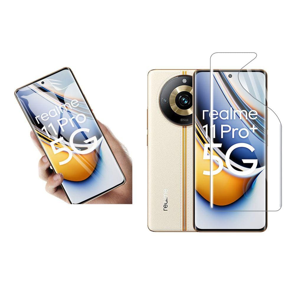 Película De Hydrogel Nano HD Flexivel Para Realme 11 Pro / 11 Pro+ Plus