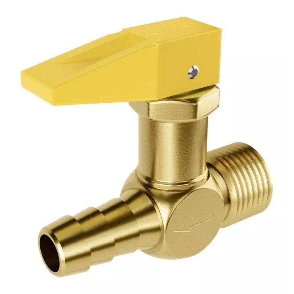 Registro Corta-Fogo 3/8” NPT [M] X 3/8” TM