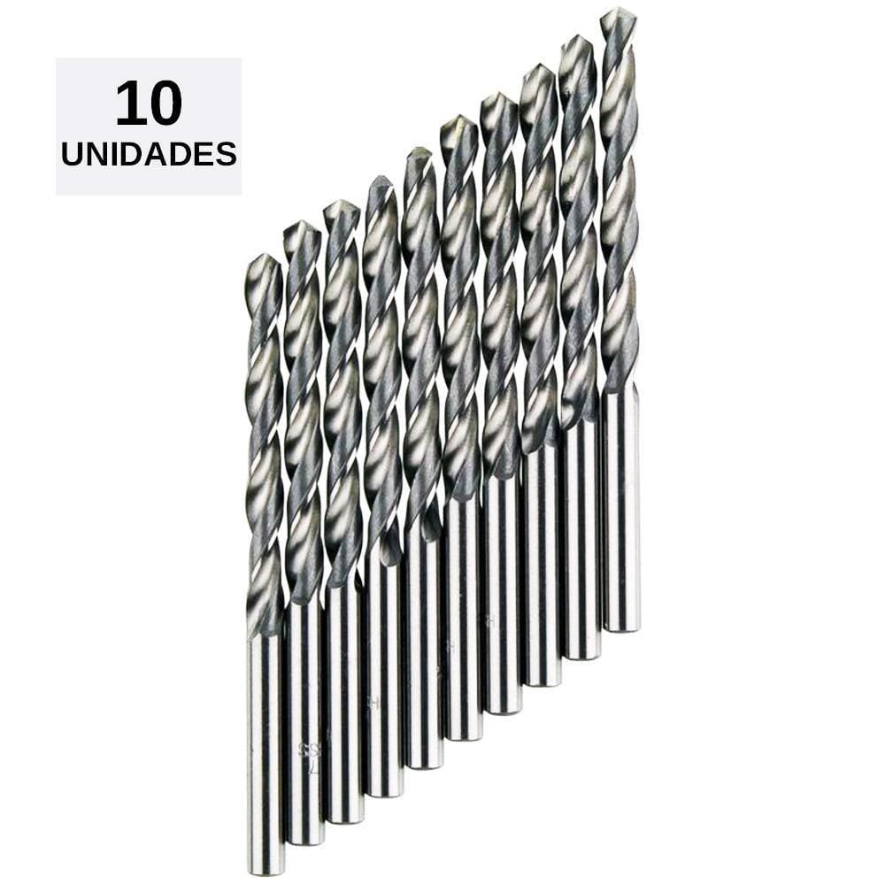 Broca Aço Rápido 1/4 Starfer 10