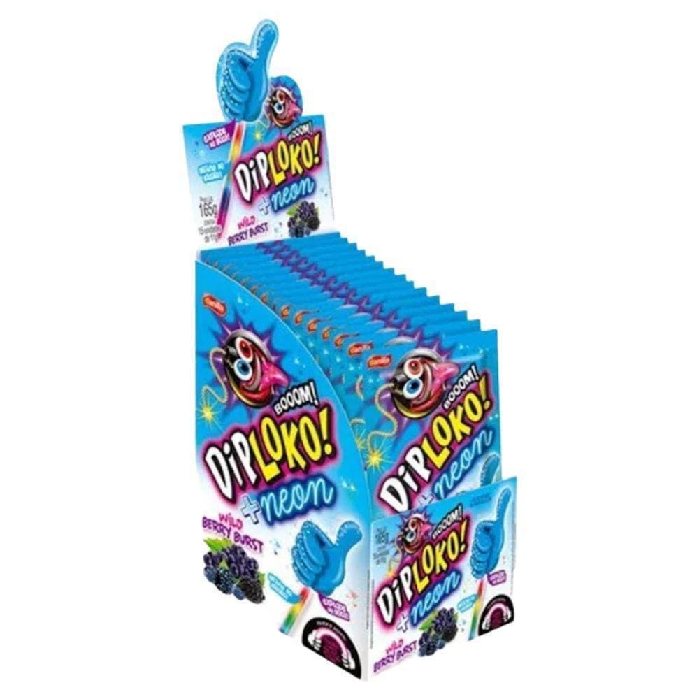 Pirulito Joinha Com Haste Neon 15 Unidades - Danilla