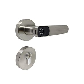 Fechadura Digital com Biometria SL135 Prata Papaiz