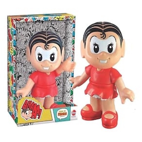 Boneco Vinil Mônica Turma Da Monica Com 27cm Lider Brinquedo