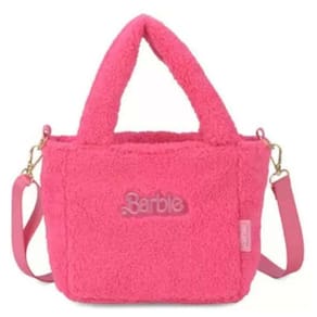 Bolsa De Mão Alça Transversal Barbie Pelúcia - Luxcel