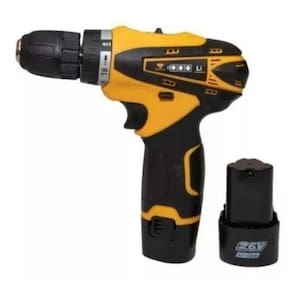 Parafusadeira Furadeira 25V 2 Baterias 148 Pçs 12X Confira