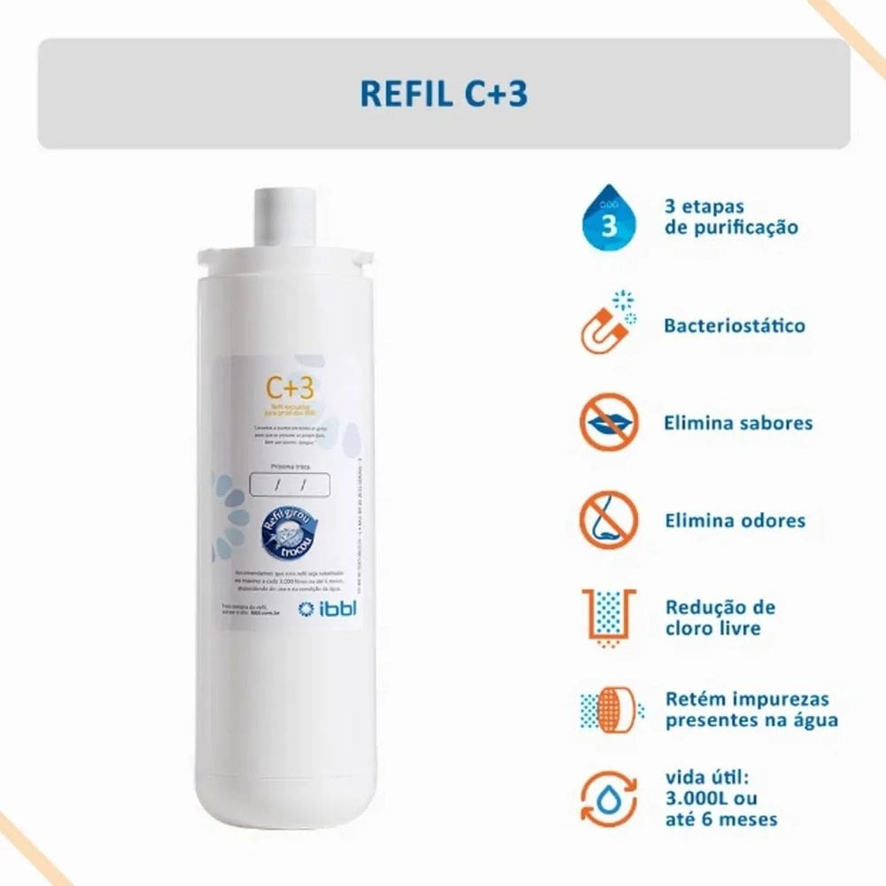 filtro purificador de agua Fr600