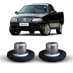 2 Calço Superior Da Mola Dianteira Vw Saveiro 2001 Até 2005