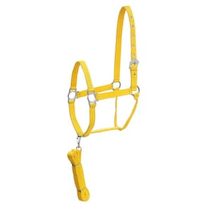 Cabresto para Cavalo de Nylon Amarelo Bronc-Steel 31059